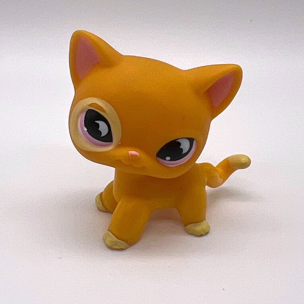 Hasbro Littlest Pet Shop Short-Haired Cat 855 Moon Eyes Authentic LPS